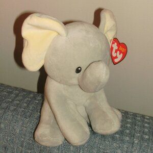 BABY Ty 2017 Beanie Babies Bubbles Elephant Extra Soft Plush Stuffed with TAG